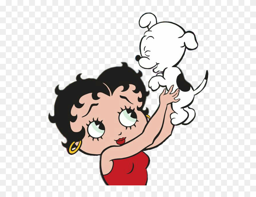 Betty Boop Fall Clipart