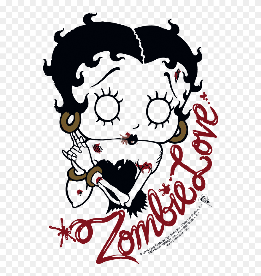 Betty Boop Kisses Gif Clipart