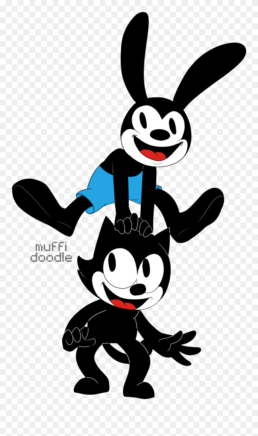 Felix The Cat Bimbo The Dog Clipart