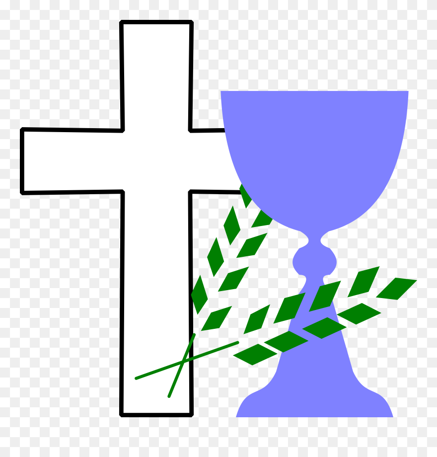 Chalice With Cross Clipart Image Transparent Library - Chalice With Cross Clipart - Png Download