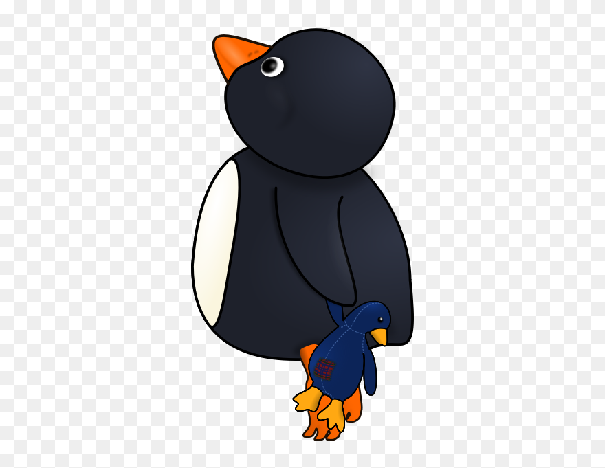 Baby Penguin Vector - Clip Art - Png Download