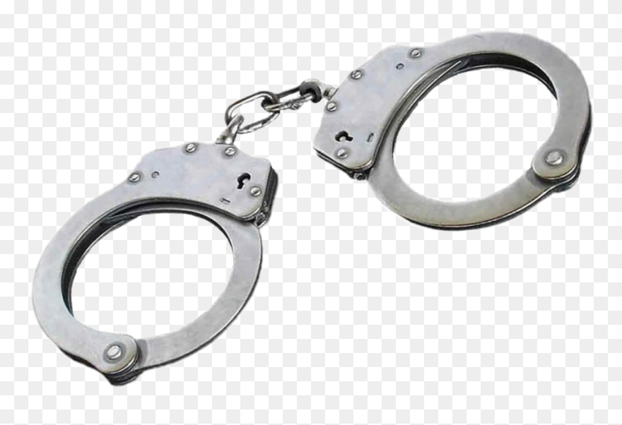 Transparent Handcuffs Png - Handcuff Stickers Clipart