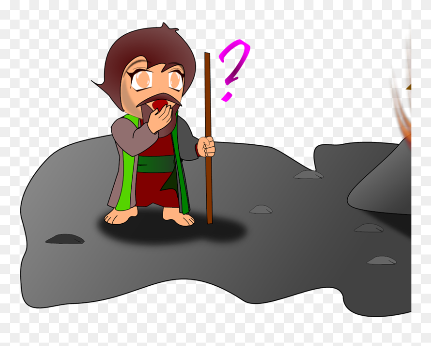 Moses And The Burning Bush Clipart