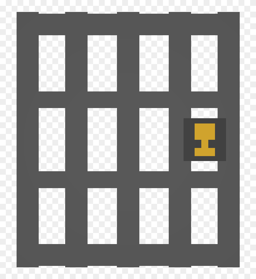 Jail Bar Png - Unturned Hapishane Kapısı Id Clipart