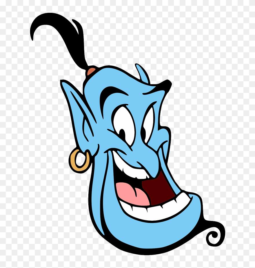 #disney #genie #robinwilliams #love #amazing #classic - Genie From Aladdin Face Clipart