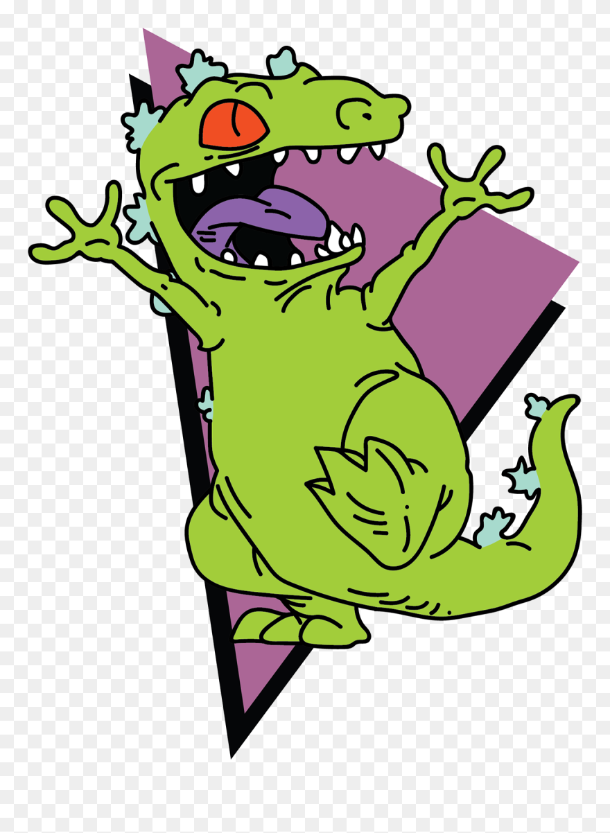 On Student Show - Reptar Rugrats Clipart