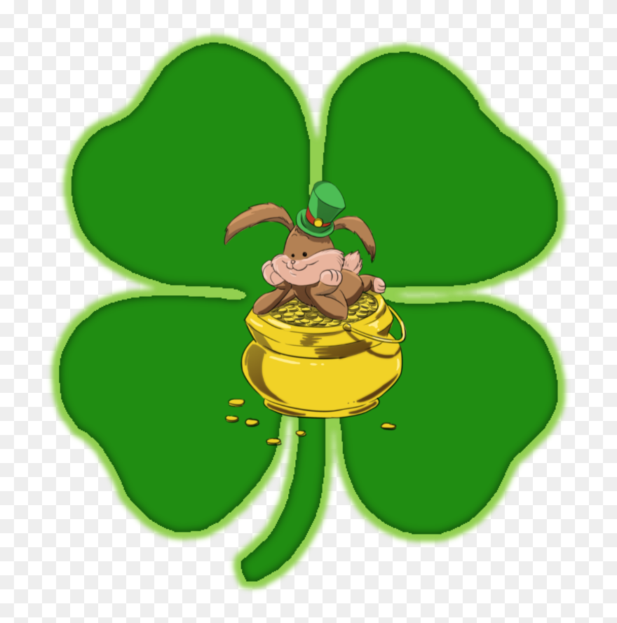 Stuffed Bunny St Patrick - Bunny St Patrick Clipart