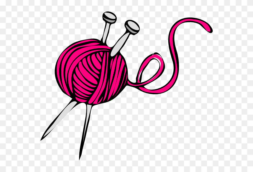 Yarn Clipart Pink Picture Freeuse Pink Yarn Clip Art - Pink Yarn Clipart - Png Download