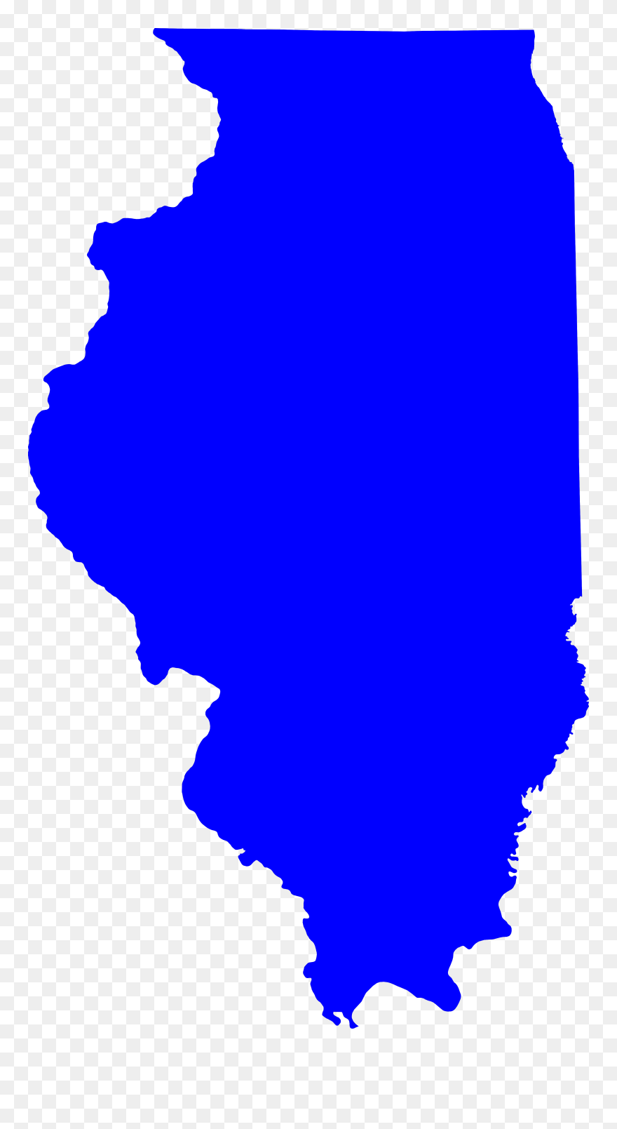 File Map Of Illinois - Illinois Map Png Clipart