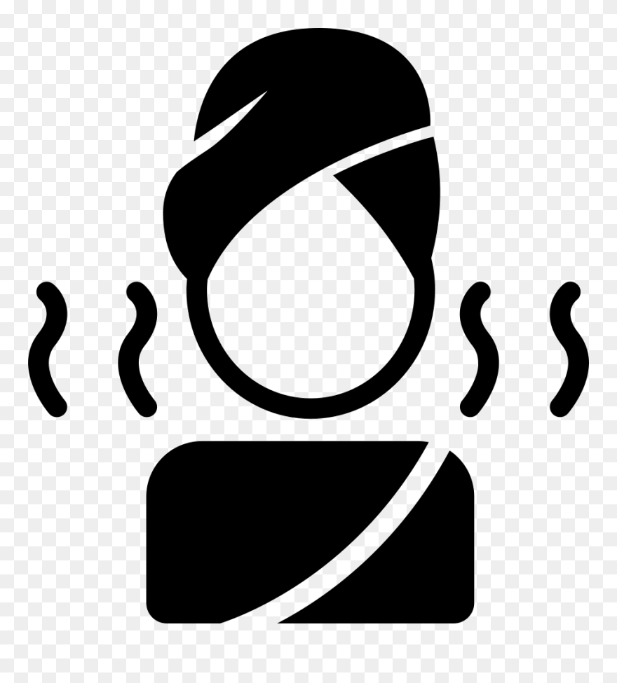 Person In Spa - Spa Icon Png Clipart