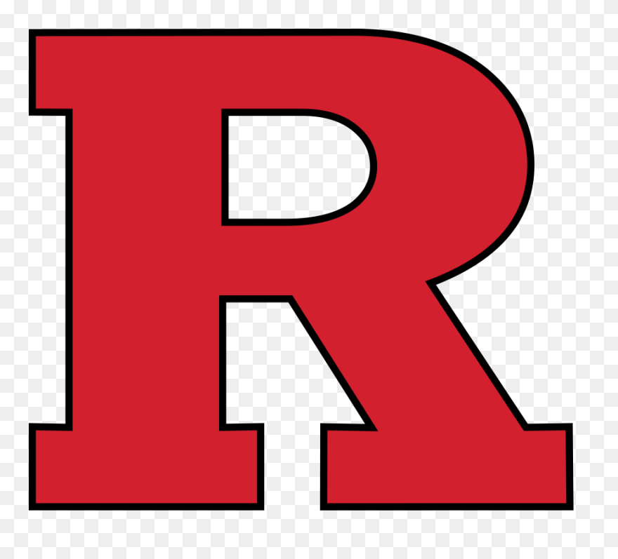 U Of I Clipart Basketball Champaign Il Picture Black - Rutgers University Logo - Png Download