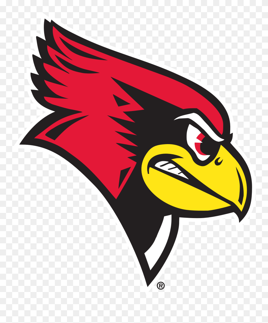 Illinois State Redbird Logo Png Transparent - Redbirds Illinois State University Clipart
