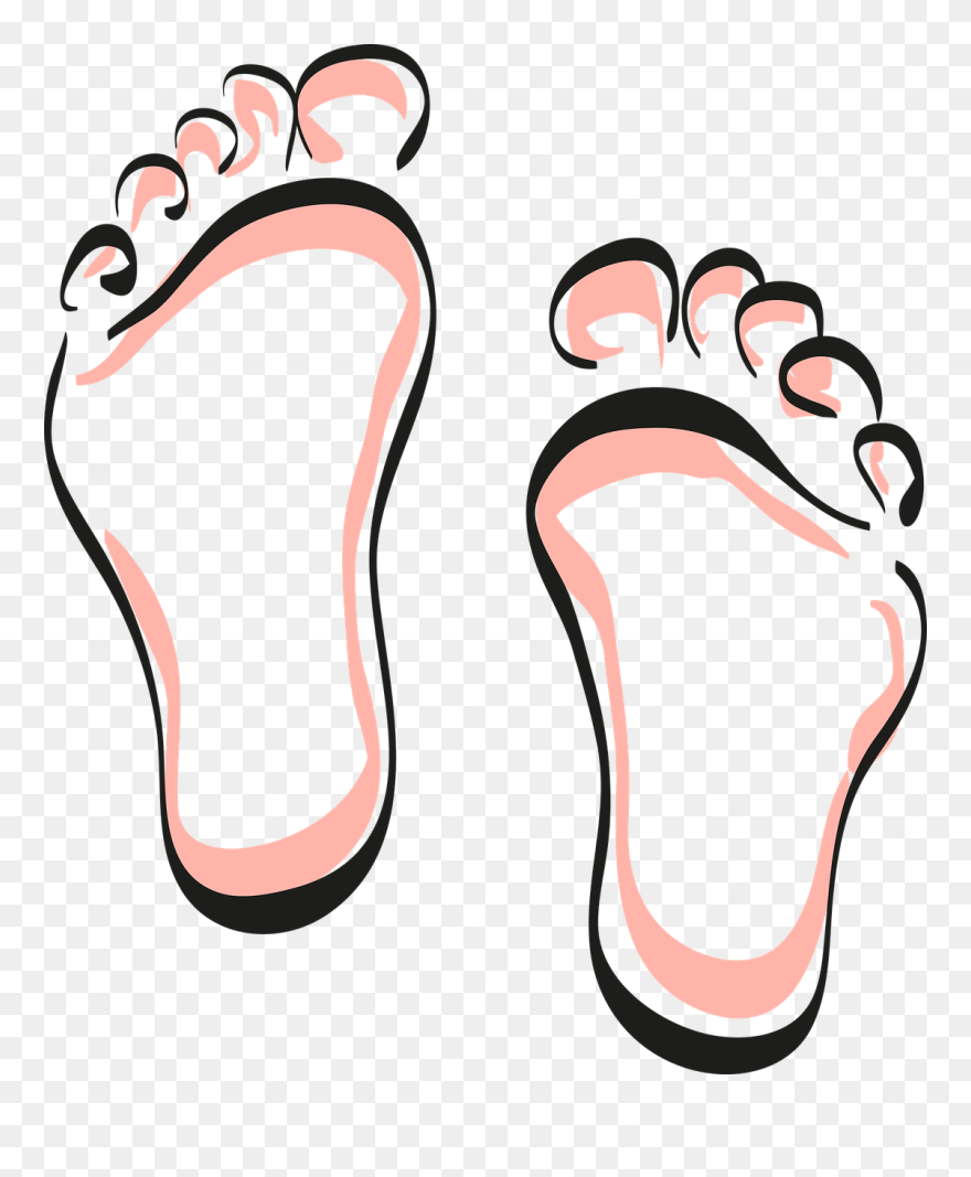 Foot Clipart - Png Download