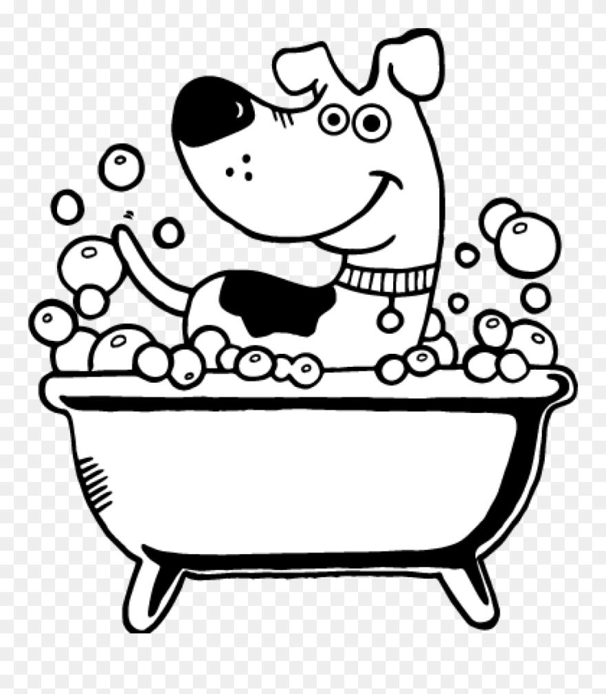Puppy Clip Grooming - Dog Groom Clip Art - Png Download