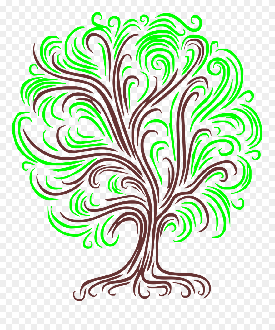 Lineas De Arbol Png Clipart