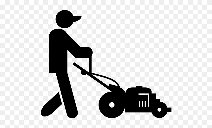 Lawn Mower Clipart Lawnmower Man - Lawn Mower Clip Art - Png Download