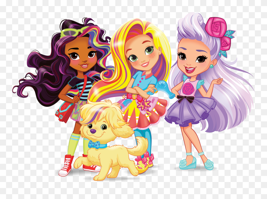 With Hair Style Tutorials Called “style Files”, Created Clipart