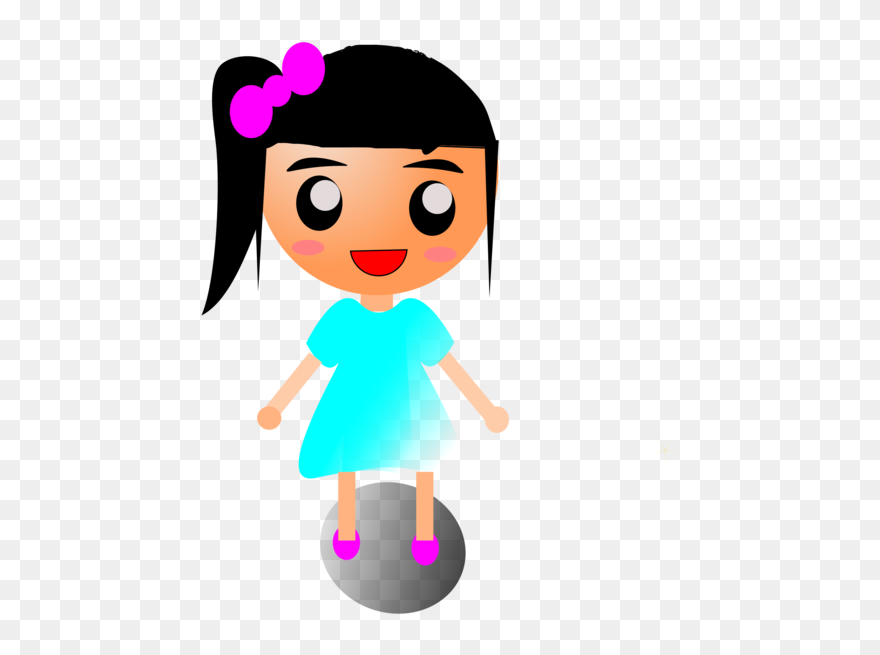Style,black Hair,fictional Character - Cartoon Clipart