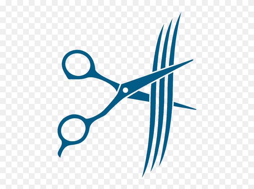 Barber Services Above The - Salon Scissors Images Png Clipart