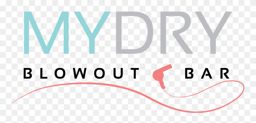 Logo - Mydry Blowout Bar Clipart