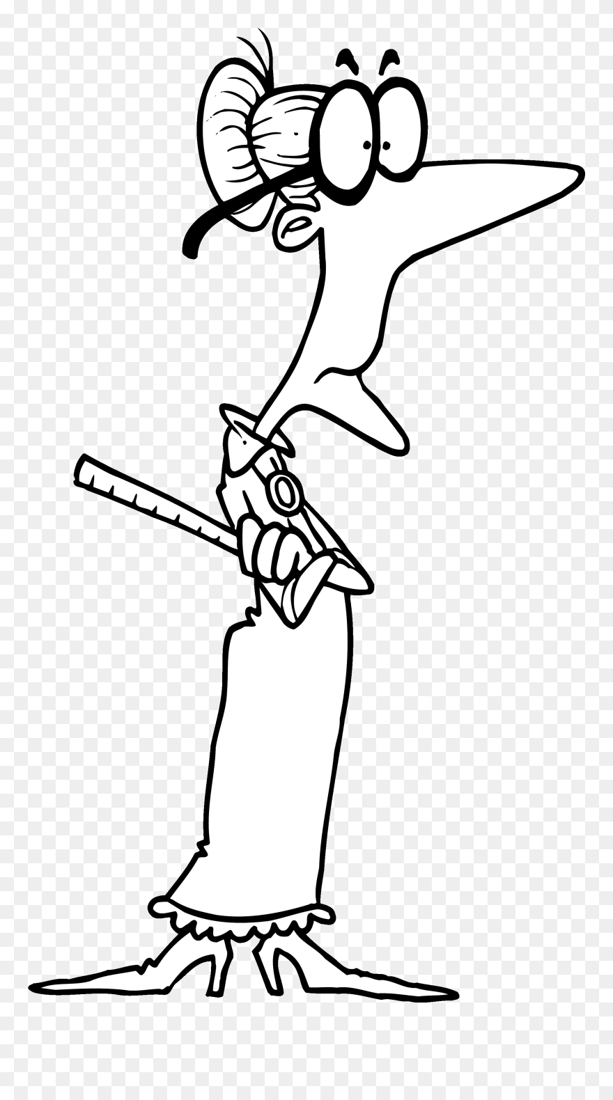 Javscript Strict Mode - Old School Teachers Clipart - Png Download