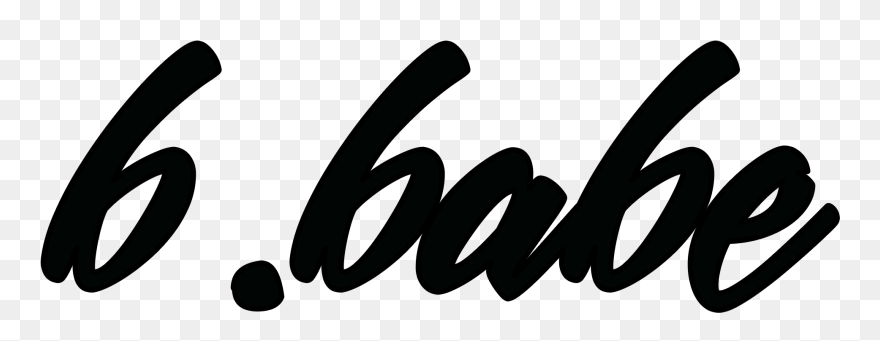 Bbabe Logo Black - Graphic Design Clipart