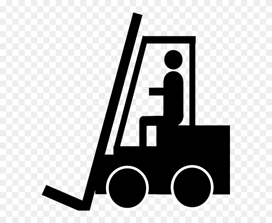 Forklift Clipart - Png Download