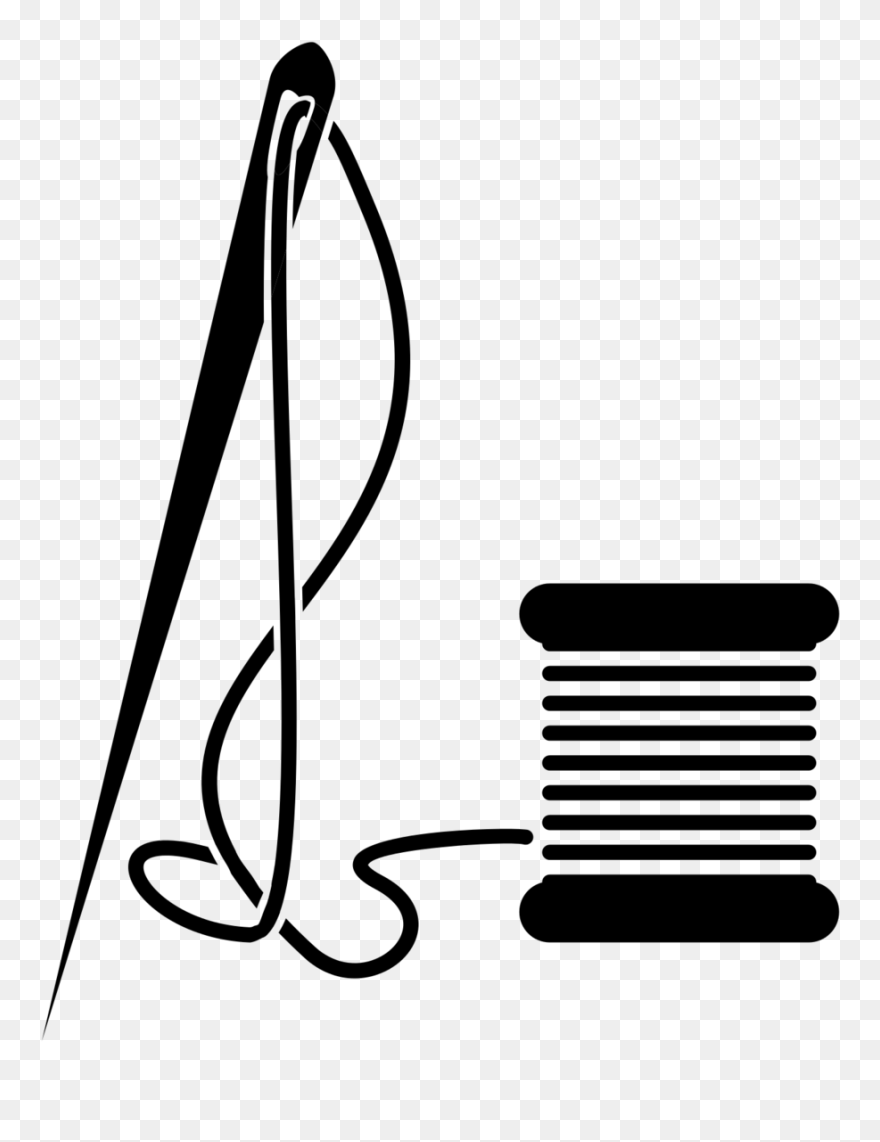 Thread High Quality Png - Logo Needle And Thread Png Clipart