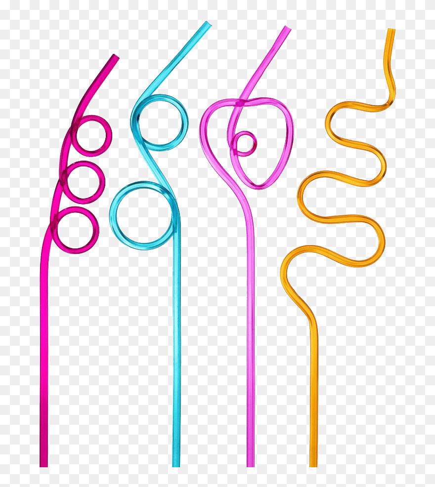 Straws Clipart - Png Download