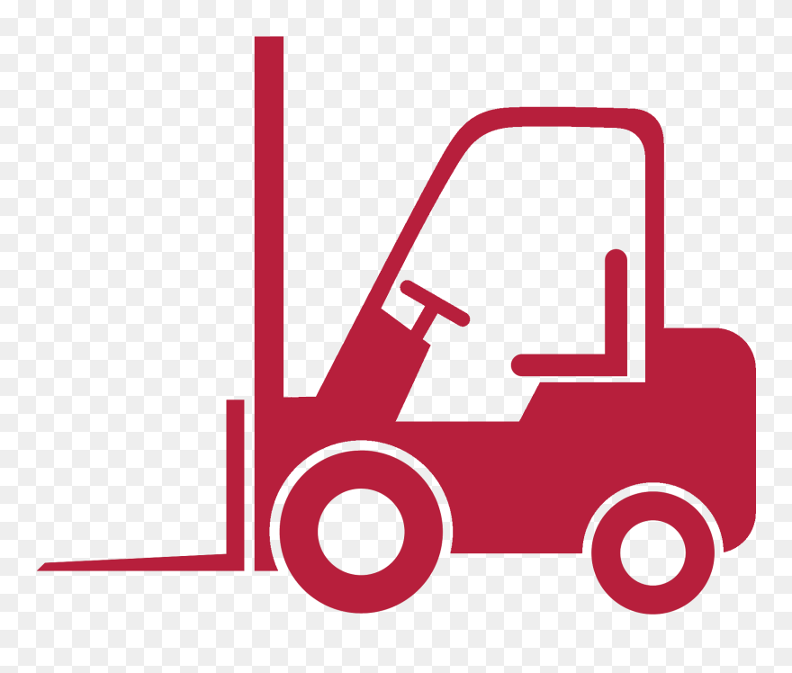 Icon Forklift Vector Clipart