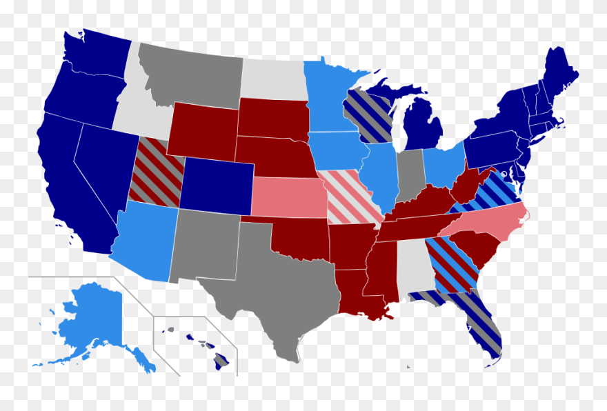 United Senate Elections, Us States 2018 2016 Clipart - Assisted Suicide Legal In The Us - Png Download