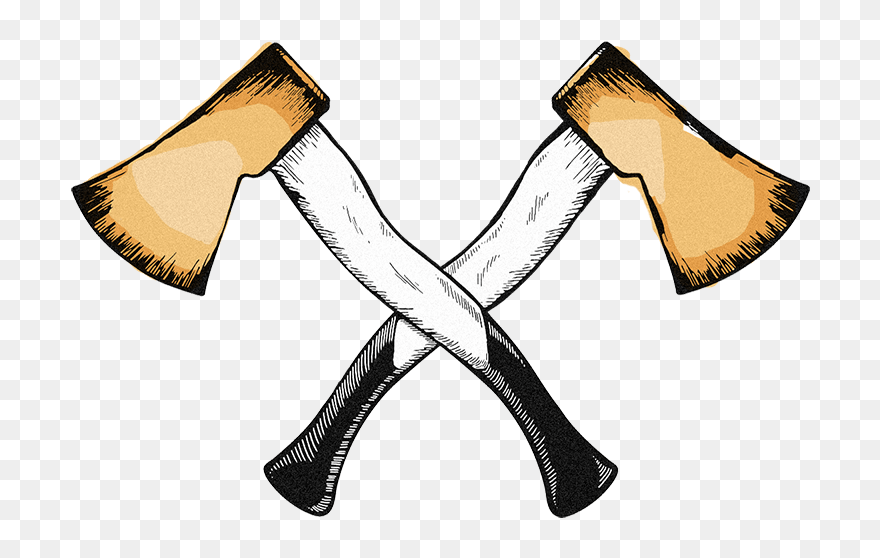 Hachets Crossing Clipart