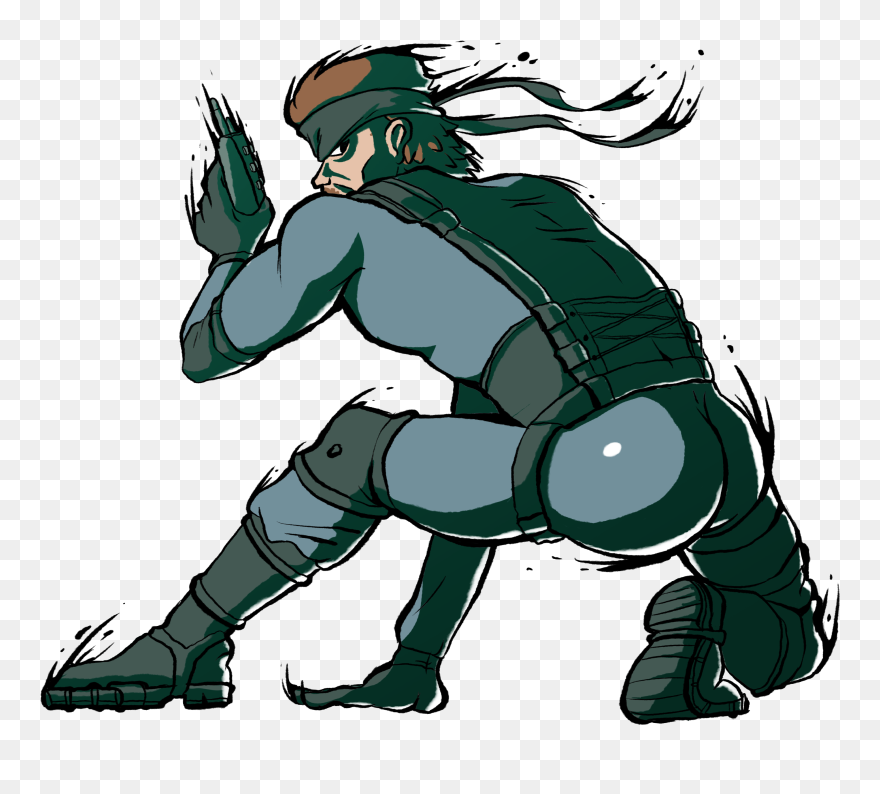 Siivagunner Wiki - Solid Snake Silvagunner Clipart