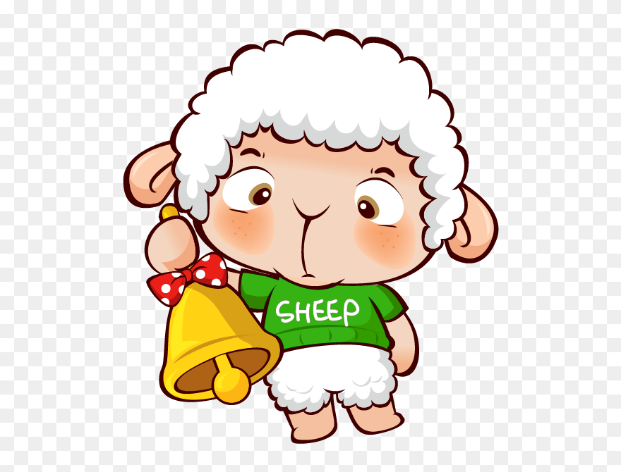 Transparent Christmas Sheep Png Clipart - Christmas Sheep Clipart