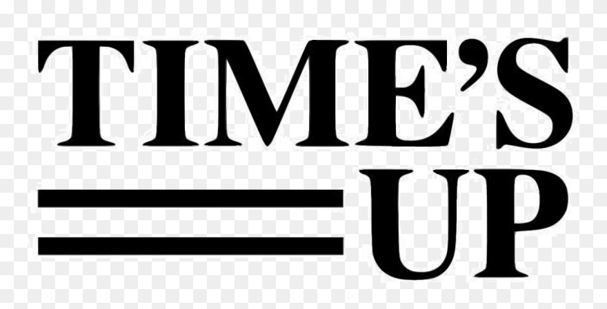 Times Up Movement Logo Clipart