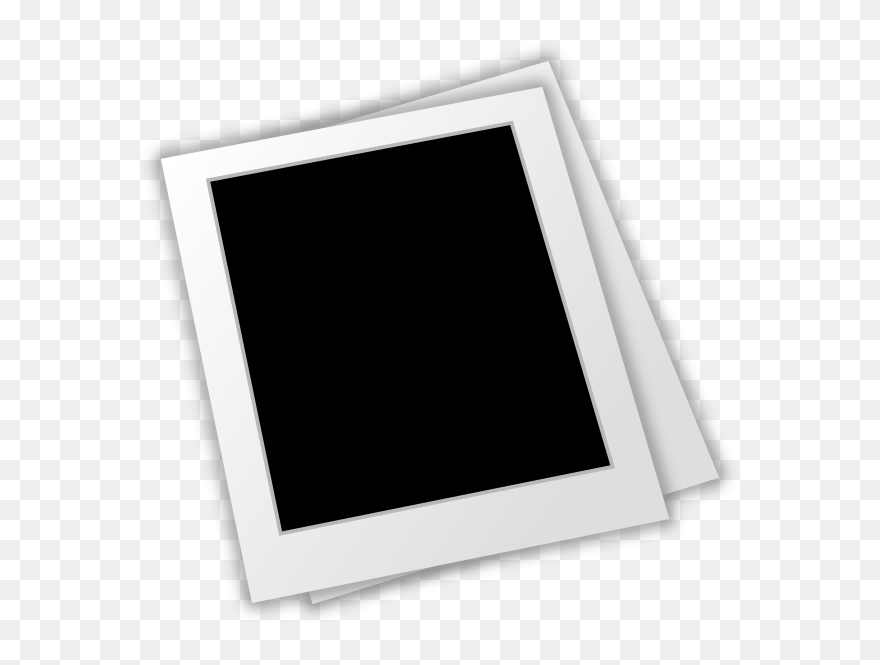Picture Frames Clip Art At Clker - Flat Panel Display - Png Download