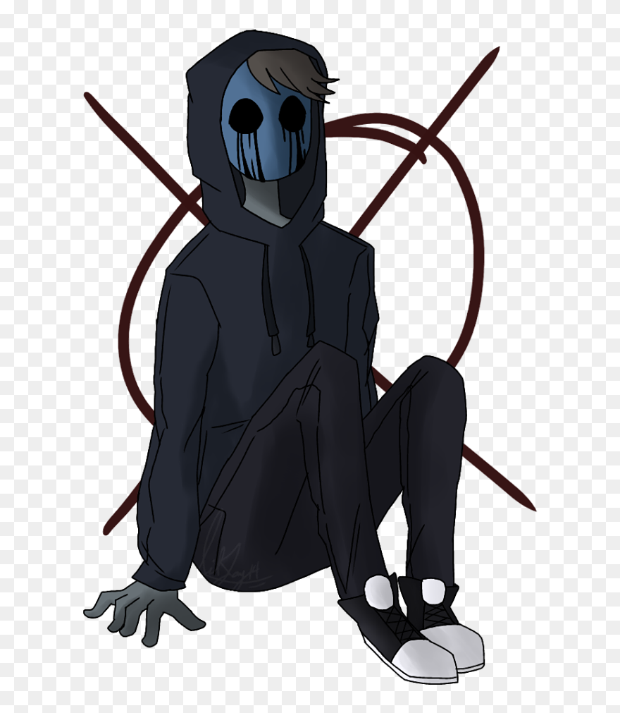 Eyeless Jack Clipart Rammyz - Eyeless Jack Creepypasta Cosplay - Png Download