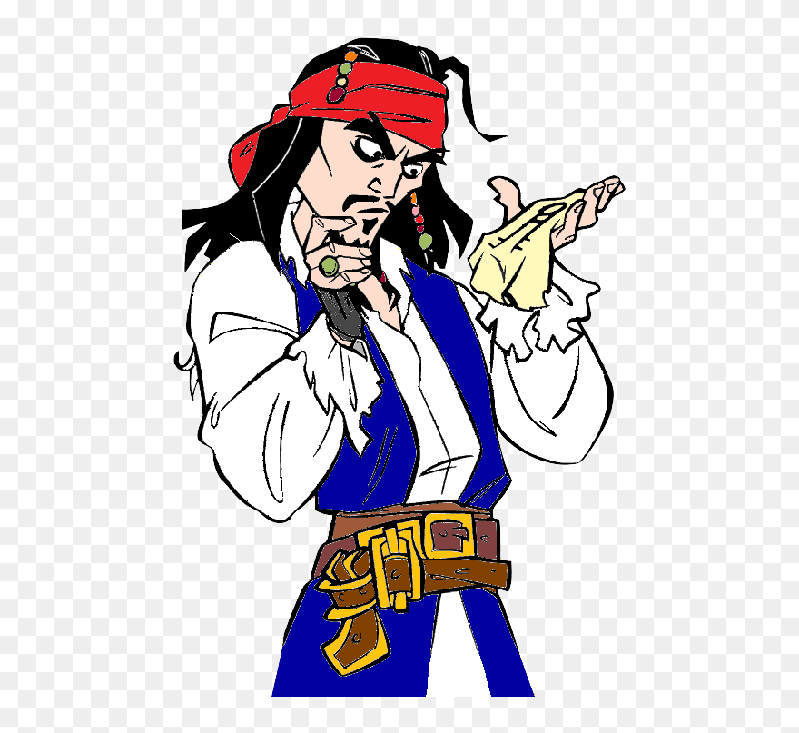 Captain Jack Sparrow By Tc81691 - Captain Jack Sparrow Cartoon Clipart