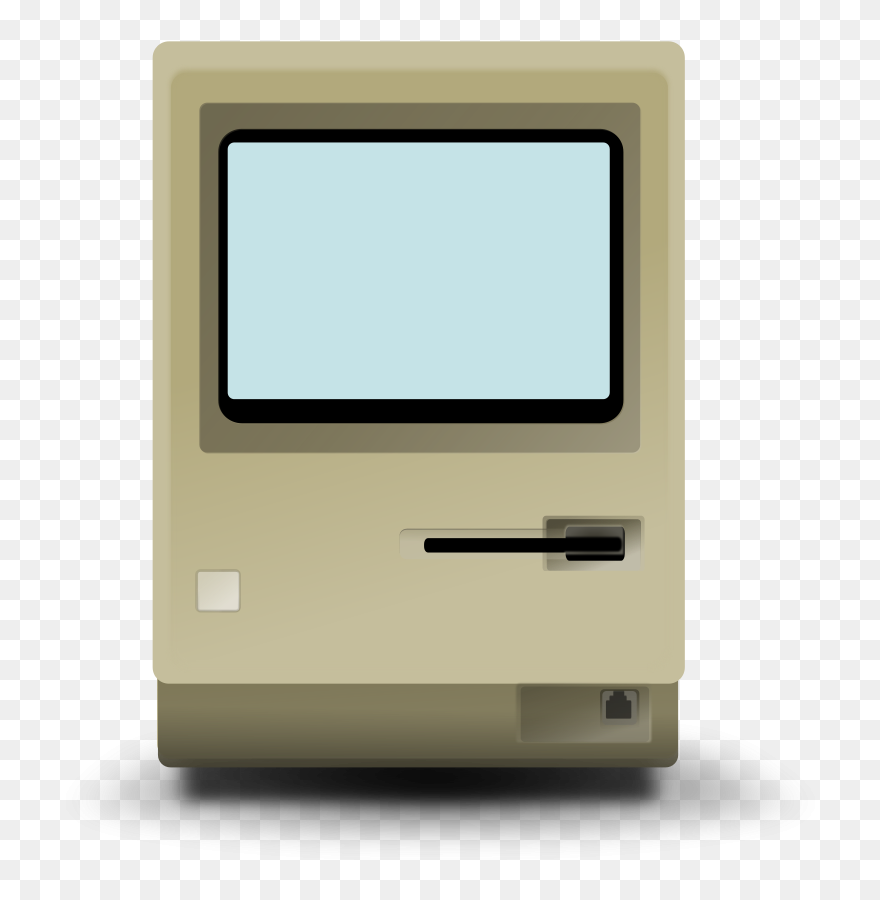 Macintosh 128k Cpu Only Svg Vector File, Vector Clip - Macintosh Png Transparent Png