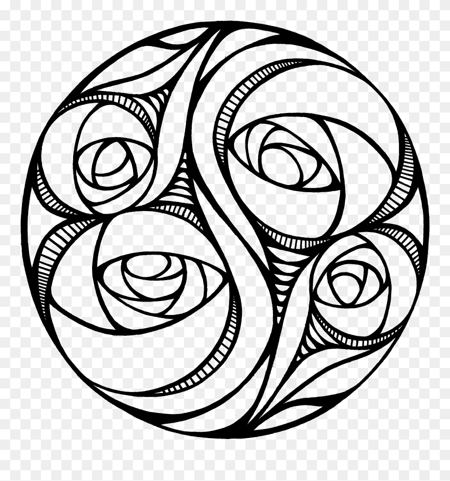 Charles Rennie Mackintosh Roses Clipart