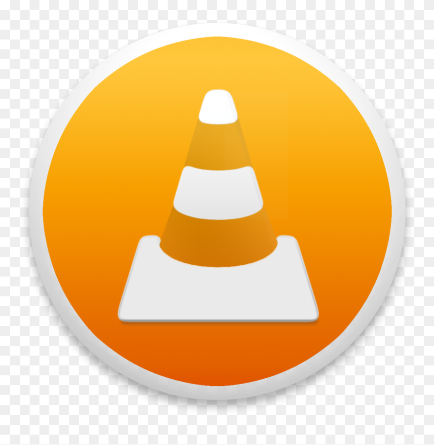 Vlc Icon For Mac Os X Yosemit - Vlc Mac Icon Png Clipart