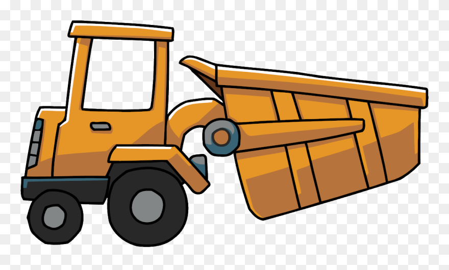Randome Clipart Construction Vehicle - Classic Cartoon Construction Trucks - Png Download