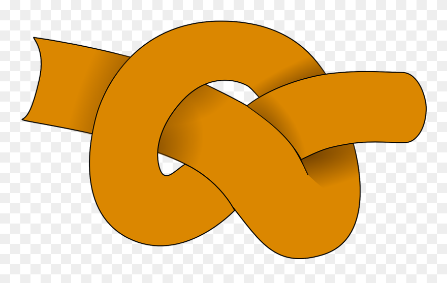 Heart Knot Clipart Clip Art Library Stock Celtic Knot - Tying A Knot Cartoon - Png Download