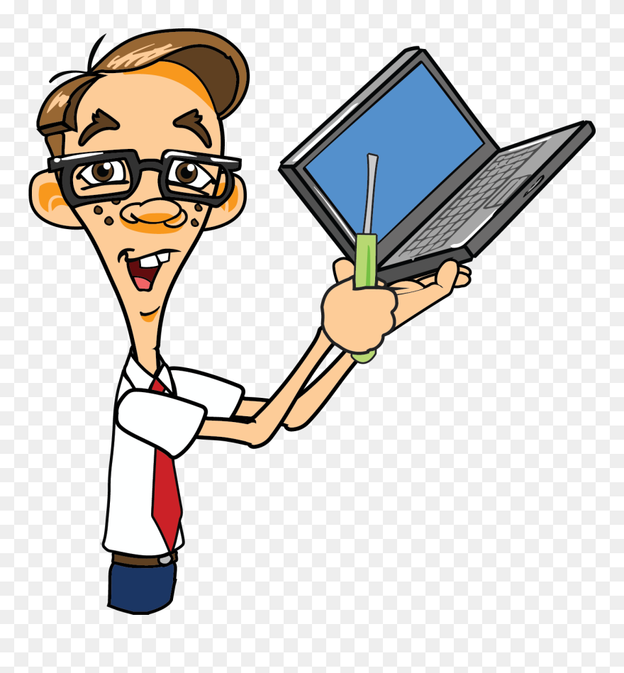 We Can Help You With - Computer Technician Clipart - Png Download