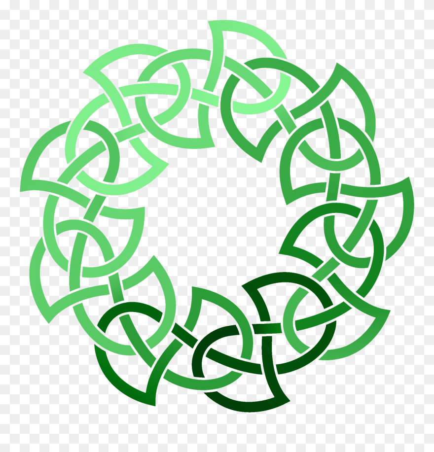 Center For The Study Of C Rainbow Celtic- - Colorful Celtic Knot Clipart