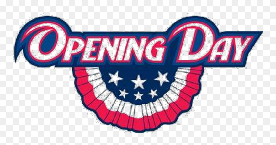 Baseball Opening Day 2018 Clipart