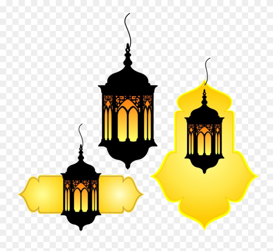Decorative Lantern Png Image - Logo Ramzan Mubarak Png Clipart