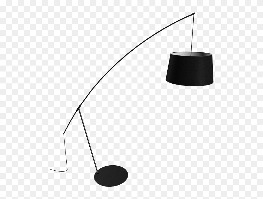 Lamp Clipart Floor Lamp - Lampshade - Png Download