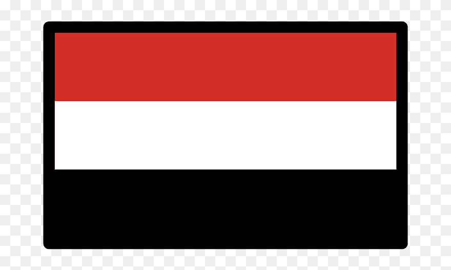 Yemen Flag Emoji Clipart - Flag - Png Download