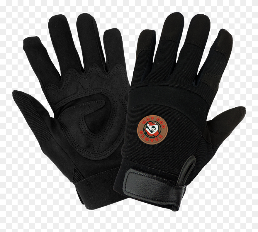 Hot Rod Gloves - Leather Clipart